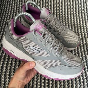 Skechers® GOrun Trail Altitude grey/purple Women’s shoe size 8